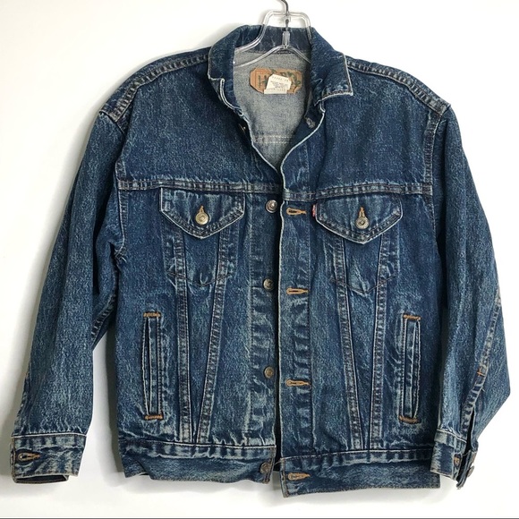 Levi's Other - VINTAGE LEVI’S VINTAGE MADE IN USA JEAN JACKET YOUTHS SIZE MEDIUM